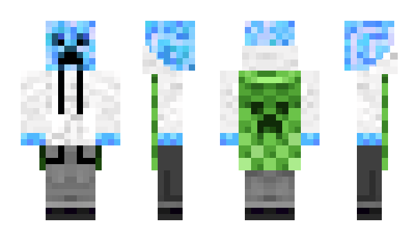 Minecraft skin CreeperHD06