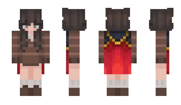 Minecraft скін по ніку xGrqndmaInDaCage
