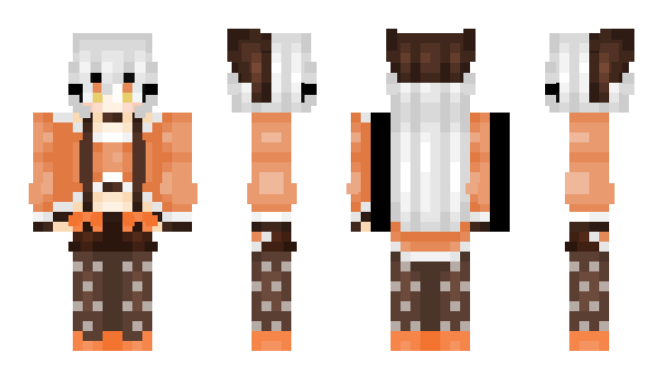 Minecraft skin Katune