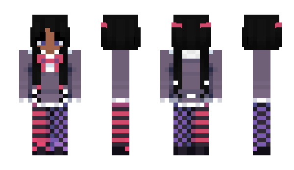 Minecraft skin Zoecats