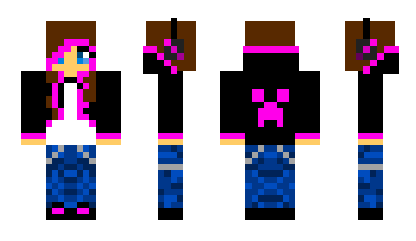 Minecraft skin GloriousGal