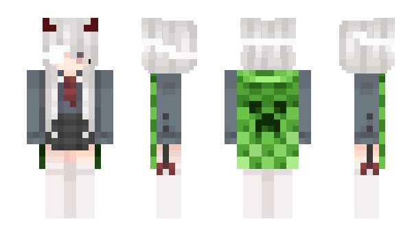 Minecraft skin Vulpee