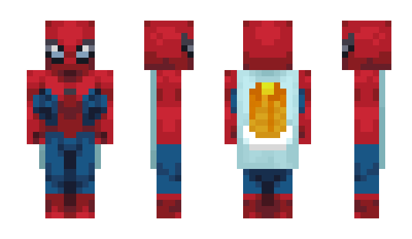 Minecraft скин по нику Spiderswet