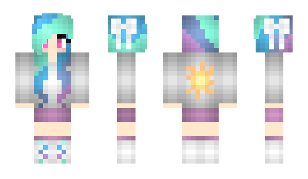 Minecraft skin elFM