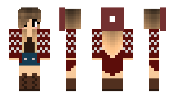 Minecraft skin Mangamusen