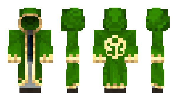 Minecraft skin GreenRobin17