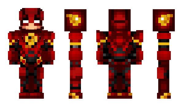 Minecraft skin Arrowverse