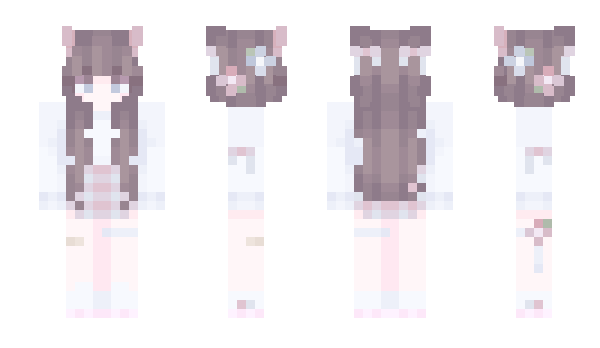 Minecraft скін по ніку LovelyMeow