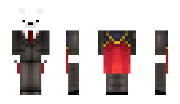 Minecraft skin fryptosEvilTwin