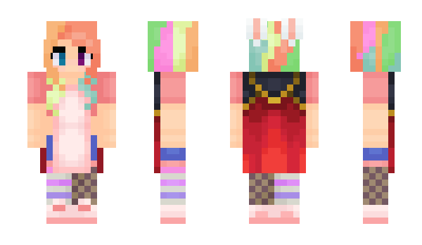 Minecraft skin GracefulAbandon