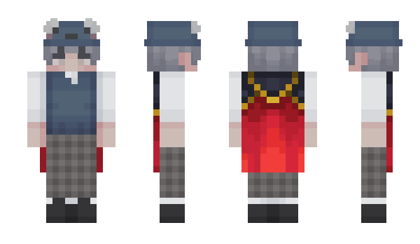Minecraft skin HurtigMondrup