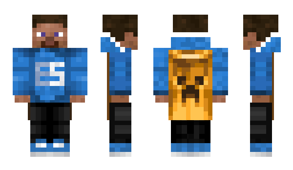 Minecraft скин по нику bitsbybits