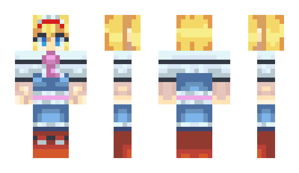 Minecraft skin Heruru