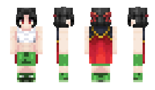 Minecraft skin Sauravphobia