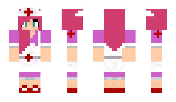 Minecraft skin Nurse_Joy