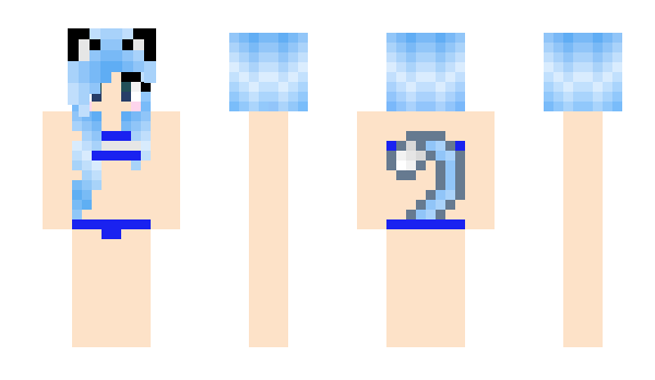 Minecraft skin HotBikiniBabe