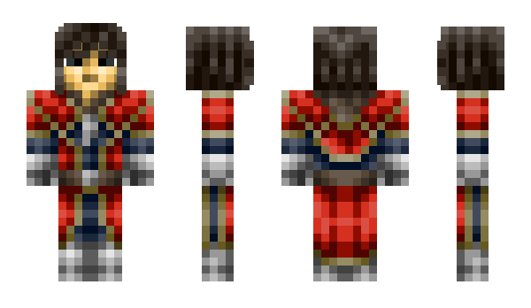 Minecraft skin Xanathos86
