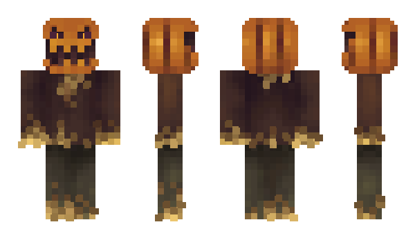 Minecraft skin RoggerPumpkin