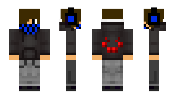 Minecraft skin Zedhe