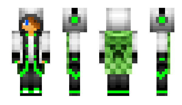 Minecraft skin XshiroeXsoraX