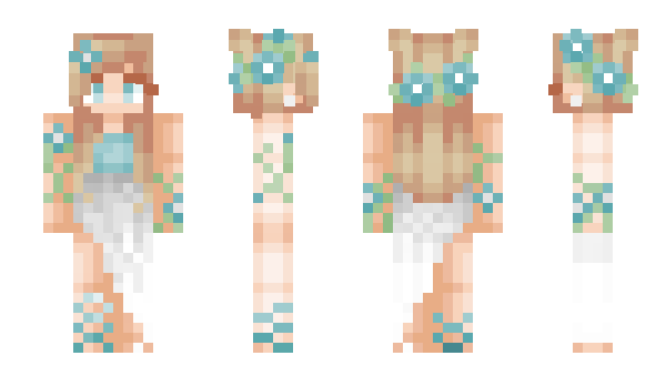 Minecraft skin Sapling_Girl