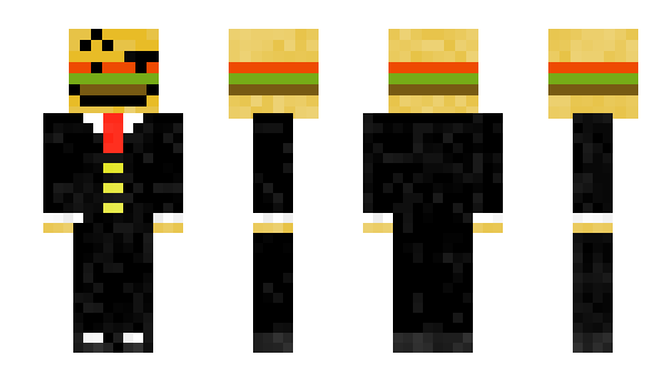 Minecraft skin Burger345