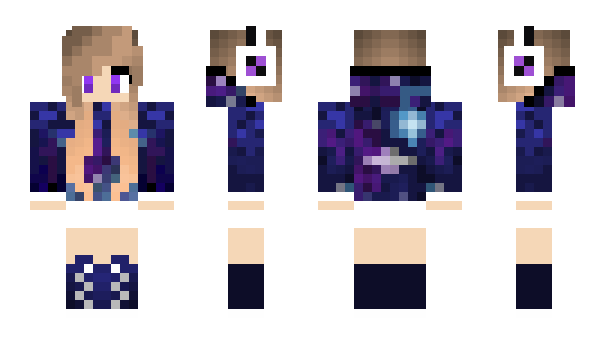 Minecraft skin Ender_Bow