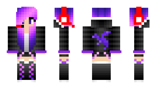 Minecraft skin adrirosa