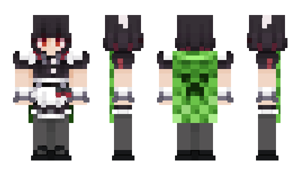 Minecraft skin hzua