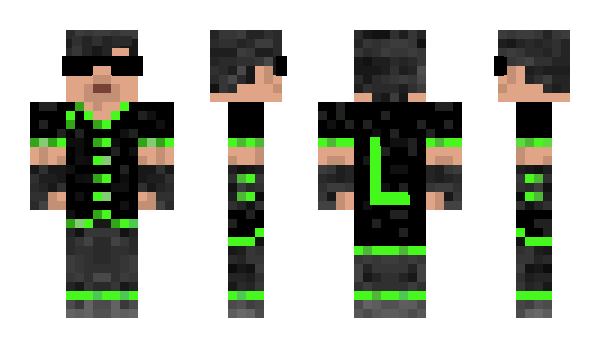 Minecraft skin rocmen