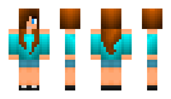 Minecraft skin crystalpony