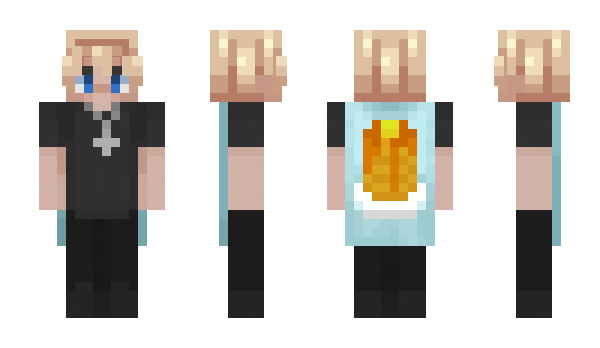 Minecraft skin Ahkun