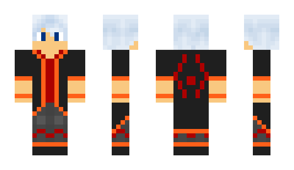 Minecraft skin Ghosthead