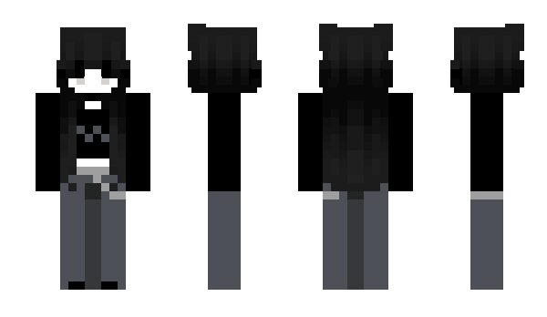 Minecraft skin Xx_N1ghtmarexX
