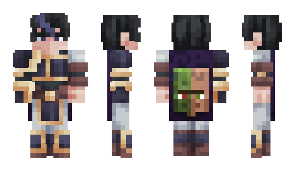 Minecraft скин по нику ChidoomiRAAAK