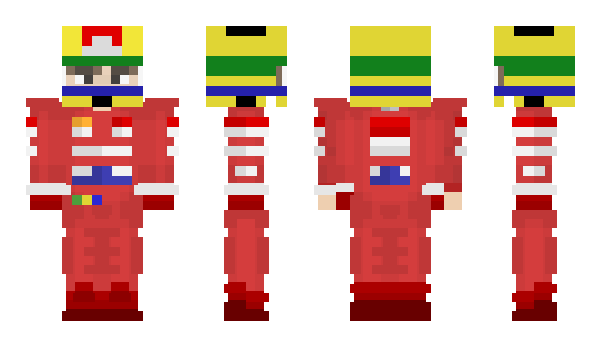 Minecraft скин по нику AceleraAyrton