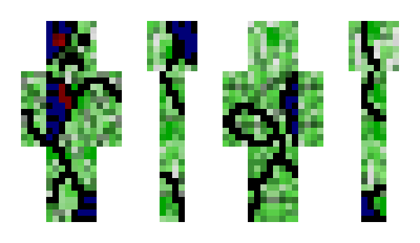 Minecraft skin Creepster120