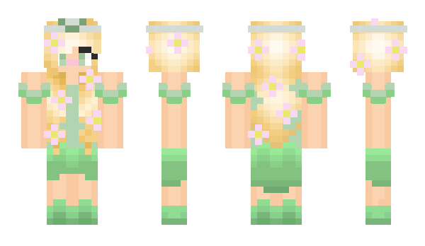 Minecraft skin Bubbles715