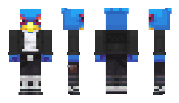 Minecraft skin MEGAscrub