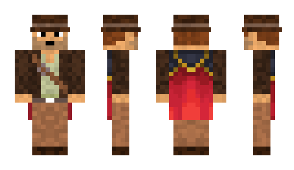 Minecraft skin MeatyLock