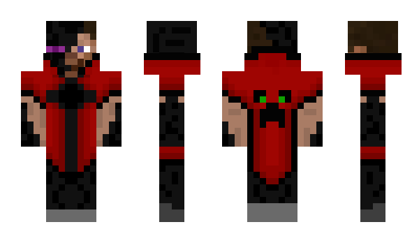 Minecraft skin RedkorPL