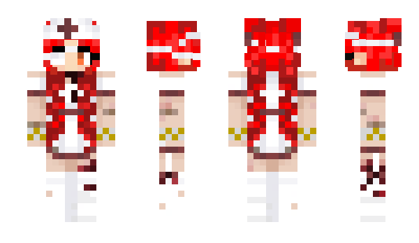 Minecraft skin LiliCross