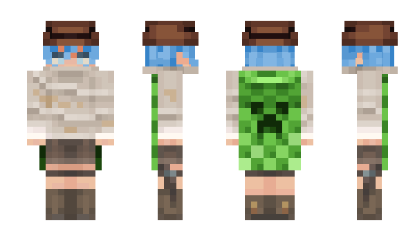 Minecraft skin Hatsu10