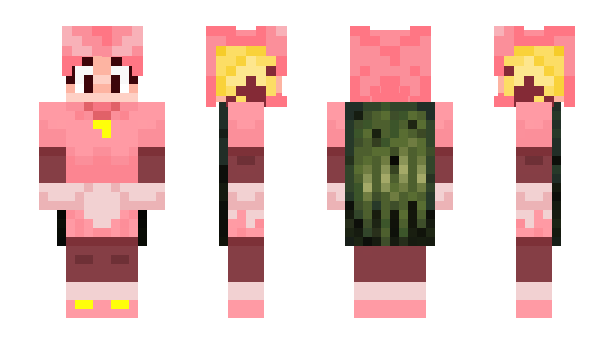 Minecraft скин по нику Pin_Yatta