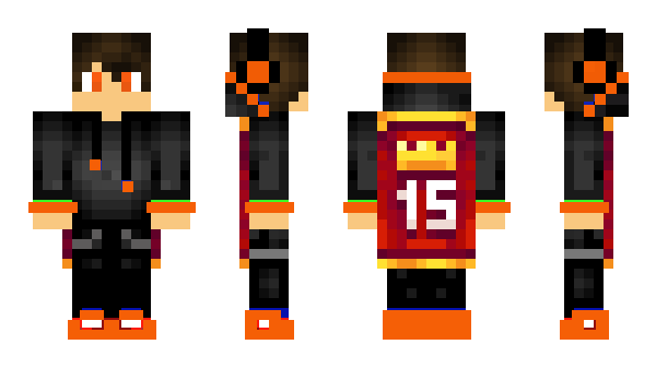 Minecraft skin FrostTplayer