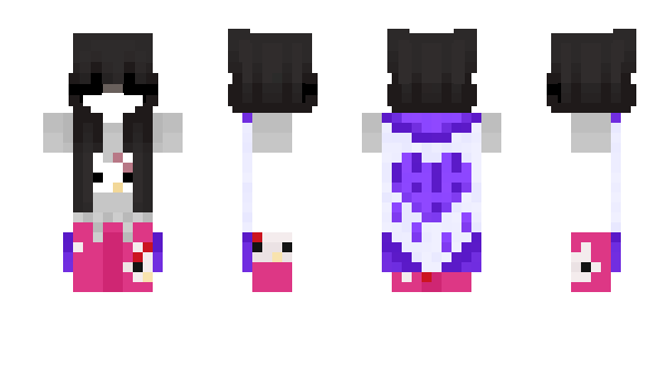 Minecraft skin Glupiutka