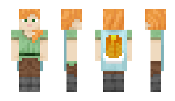 Minecraft skin Oydaaa