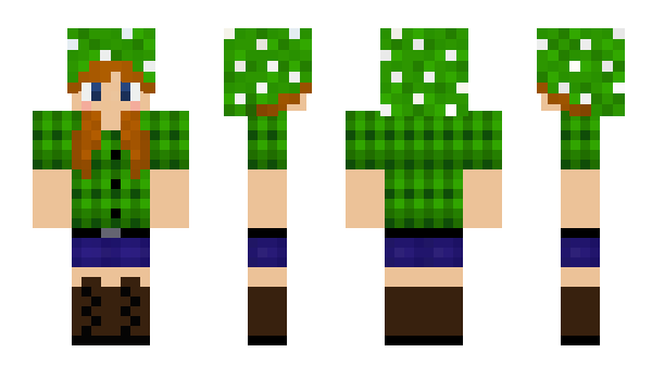 Minecraft skin HappyPancake