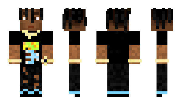 Minecraft skin NiGGaL