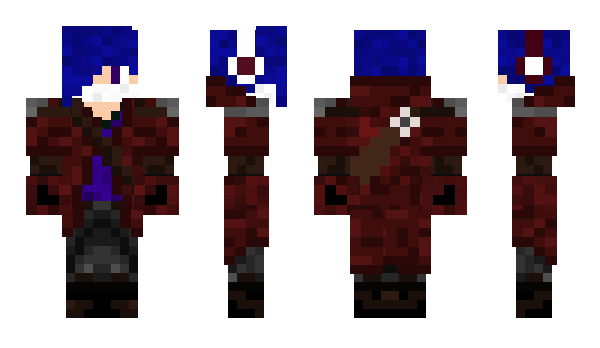 Minecraft скін по ніку WolferZX